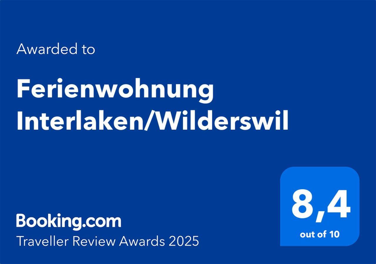 Ferienwohnung Interlaken/Wilderswil Dış mekan fotoğraf